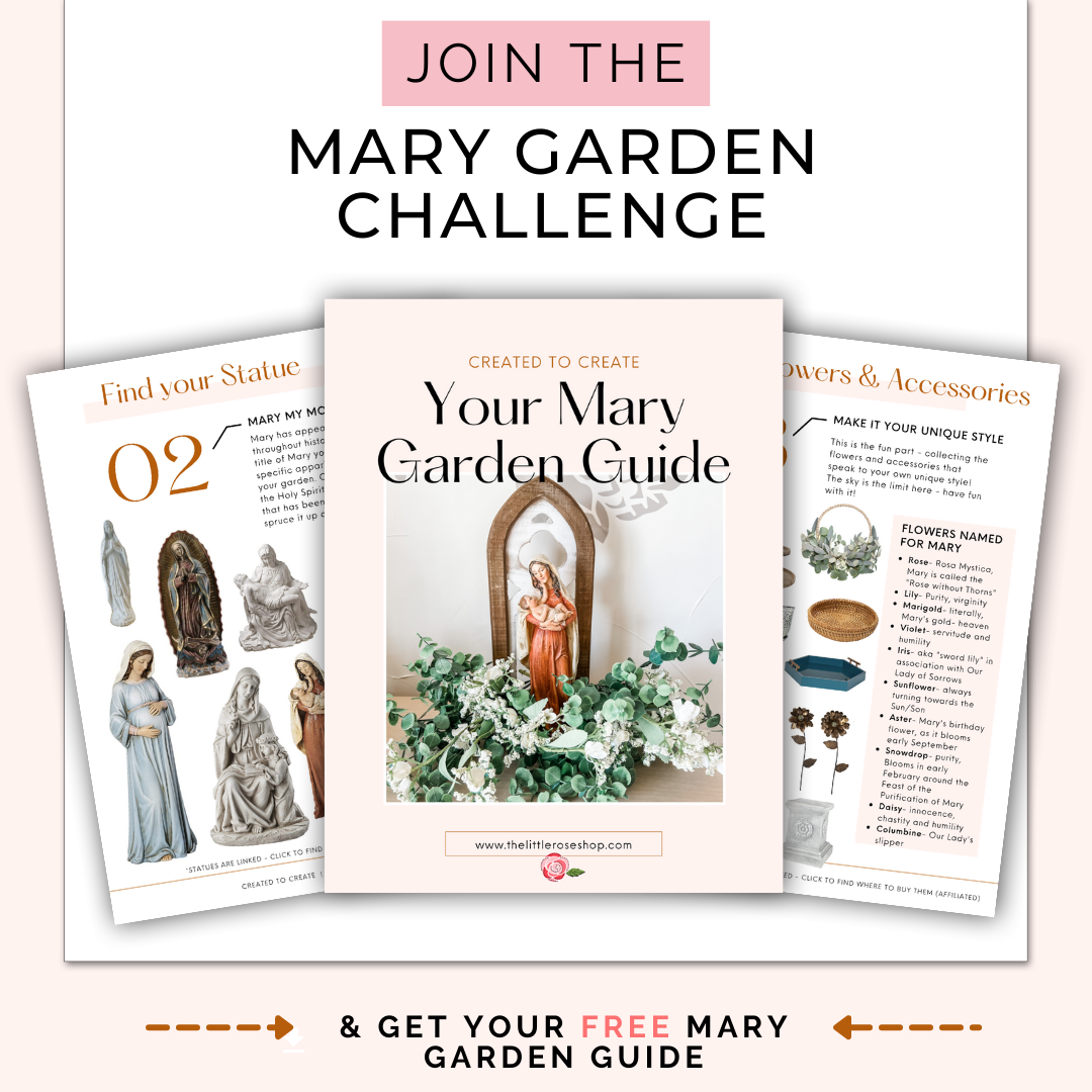 Your Springtime Mary Garden Challenge – The Little Rose Shop