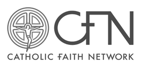 CFN Catholic Faith Network logo (black and white)