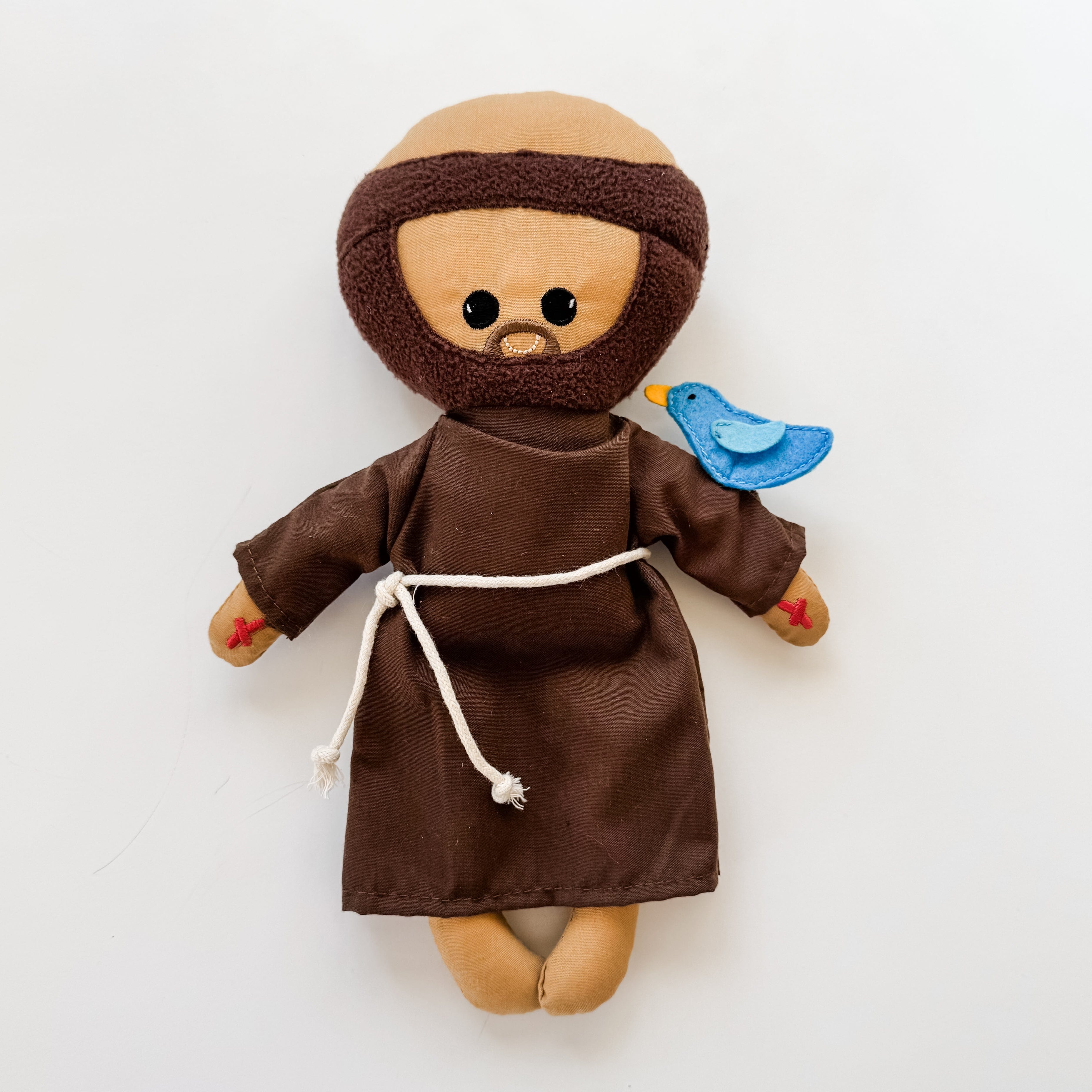 Francis Doll of Assisi with Bird