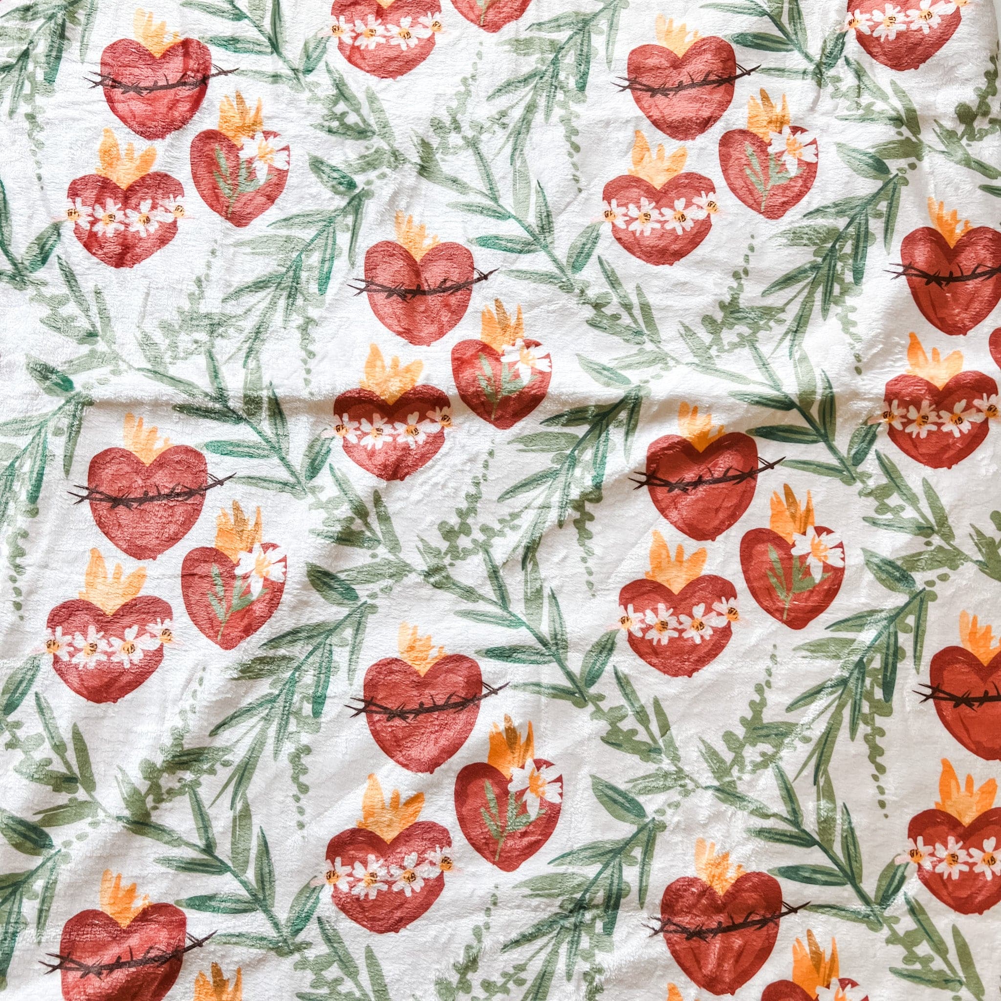 Holy Family Hearts pattern