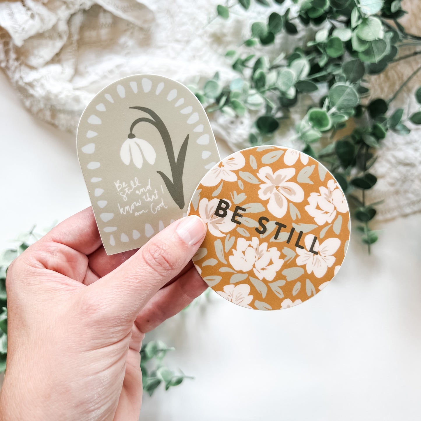 Be Still Sticker Set