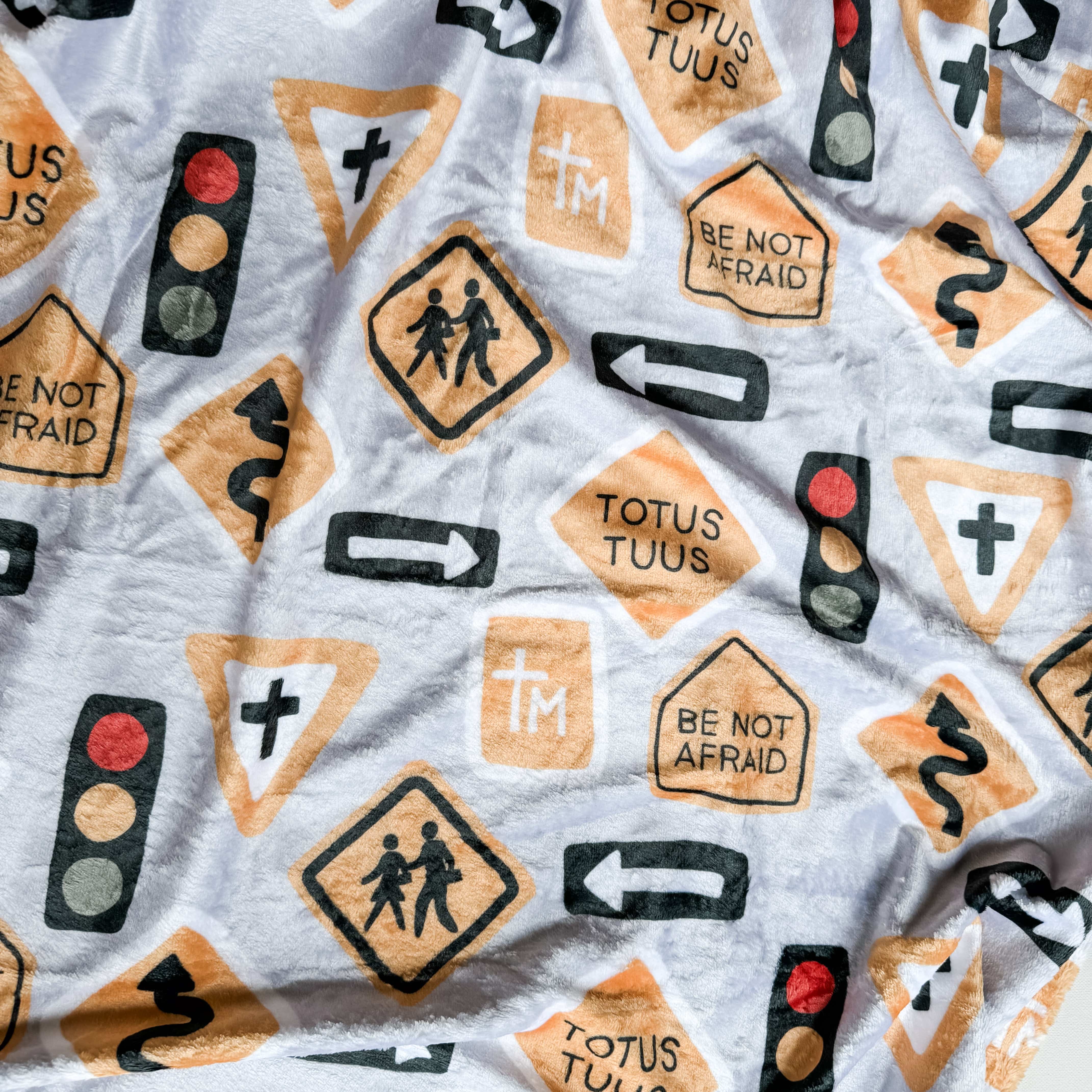 Traffic symbols & religious quotes