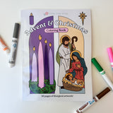 Advent and Christmas Catholic Coloring Book