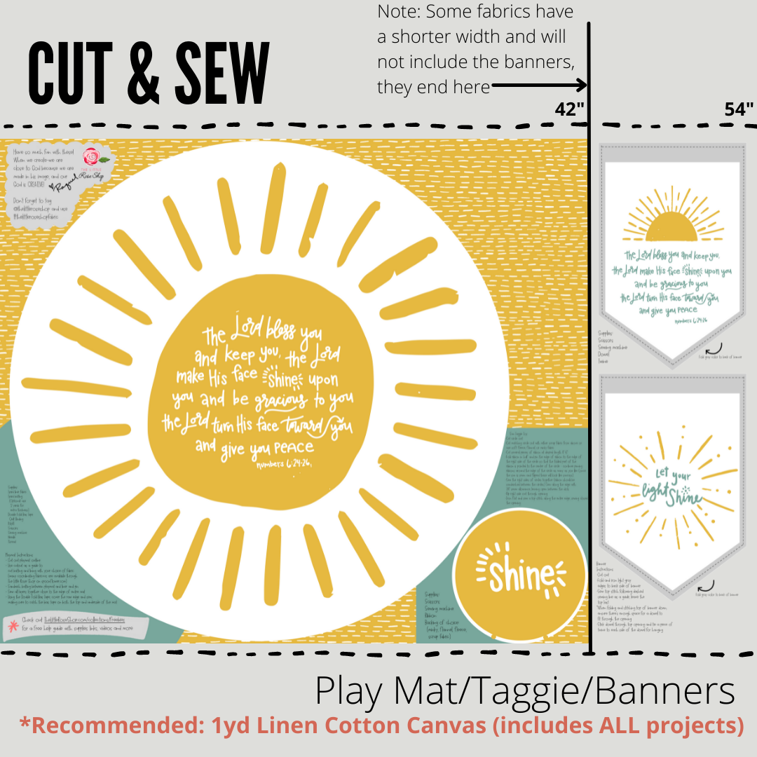 The Blessing Play Mat Tutorial/Help Guide - PDF Download