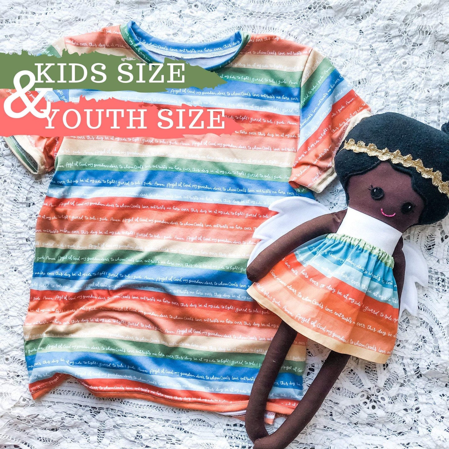 Kids & Youth Guardian Angel Prayer Shirt