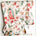 Blanket with Virgin Mary, cacti, and flowers.