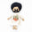 Doll with afro and Virgin Mary embroidery, IMG_8875