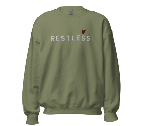 St. Augustine Restless Unisex Sweatshirt