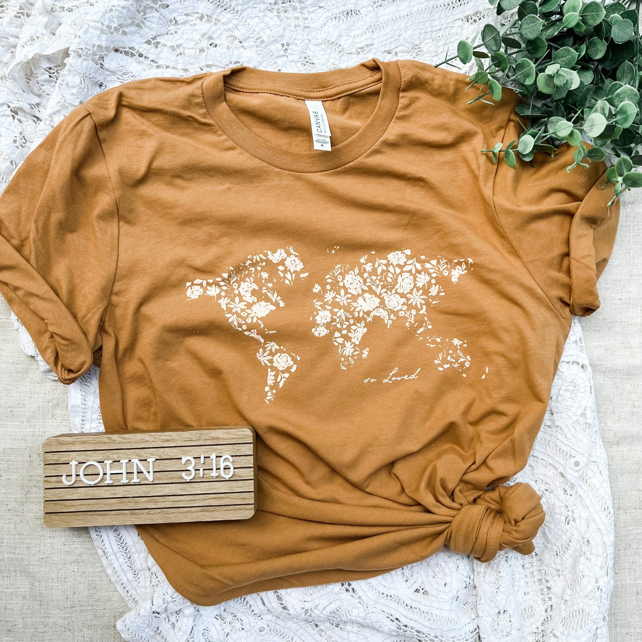So Loved World Map Shirt