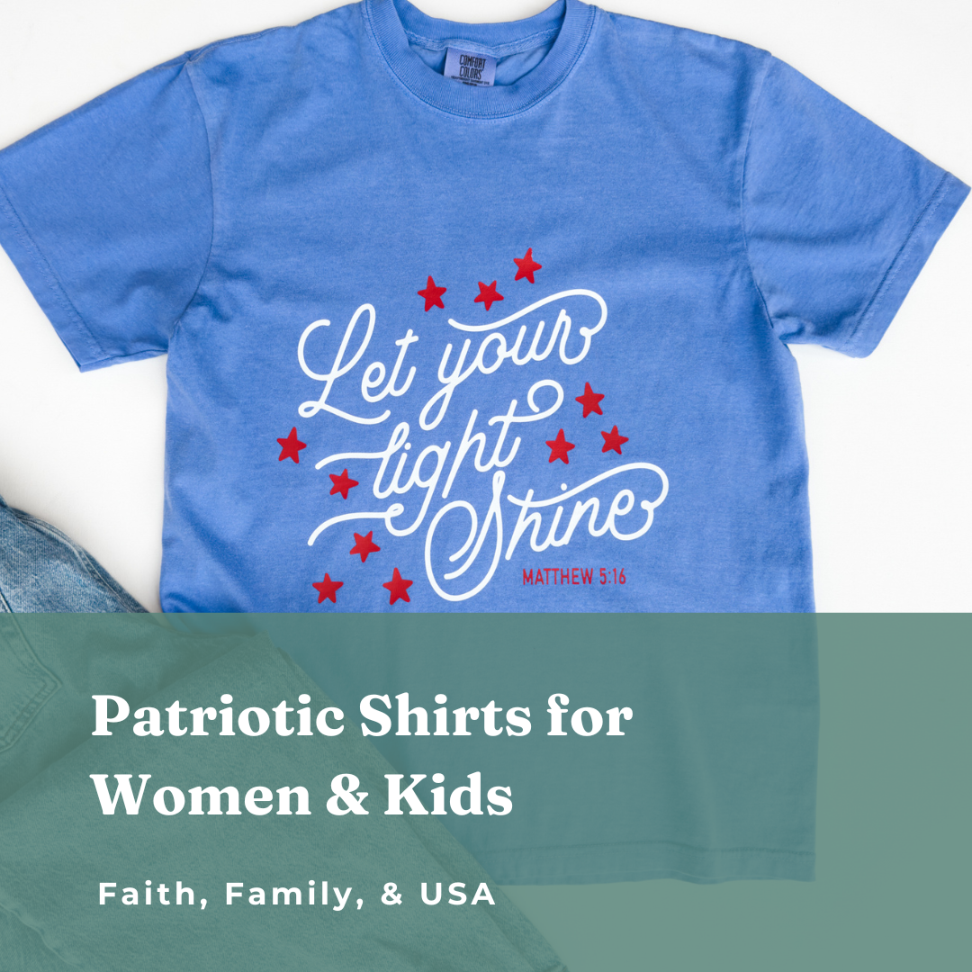 Patriotic Shirts The Little Rose Shop