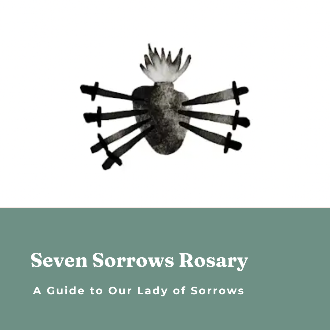 Seven Sorrows Rosary The Little Rose Shop