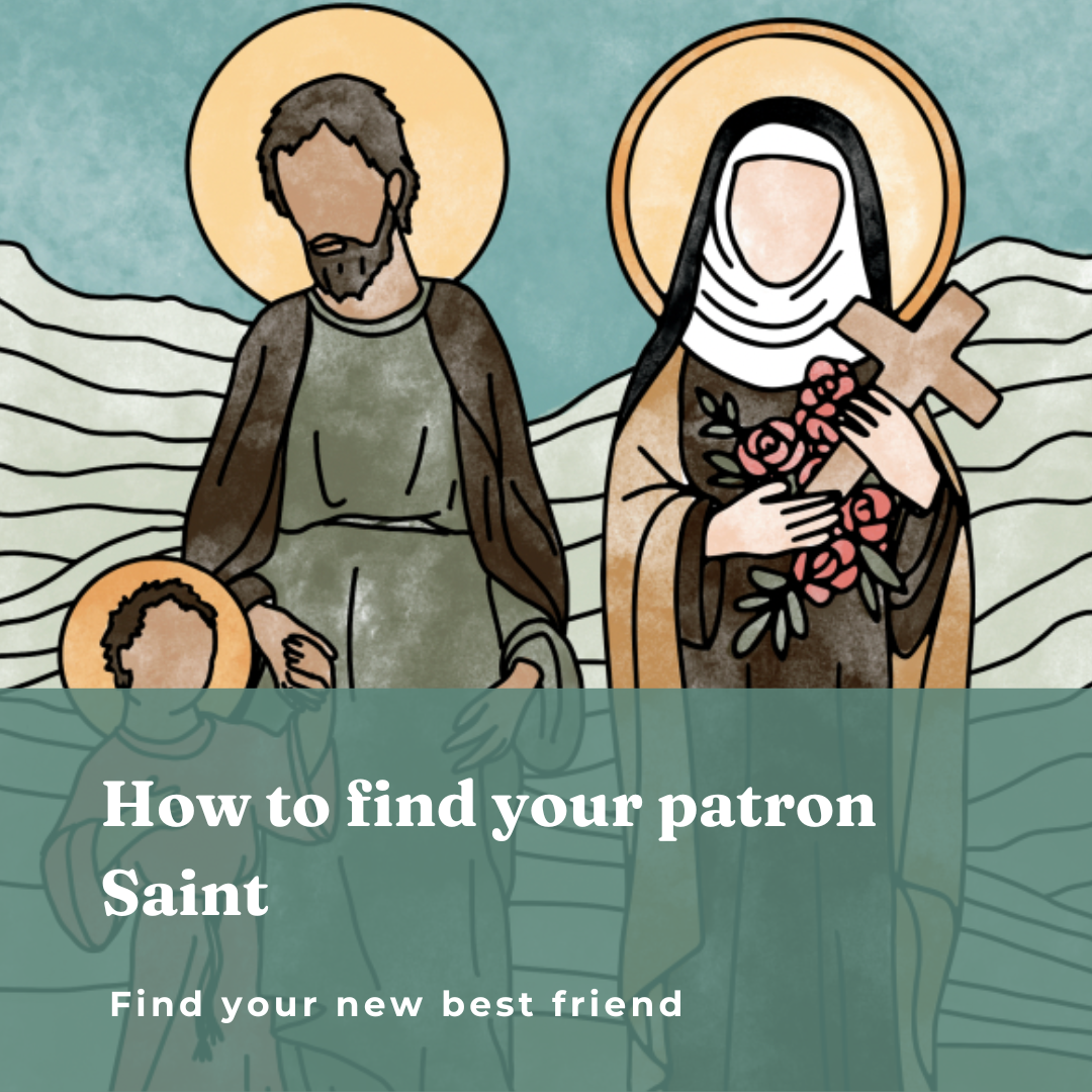 How to find your patron Saint The Little Rose Shop
