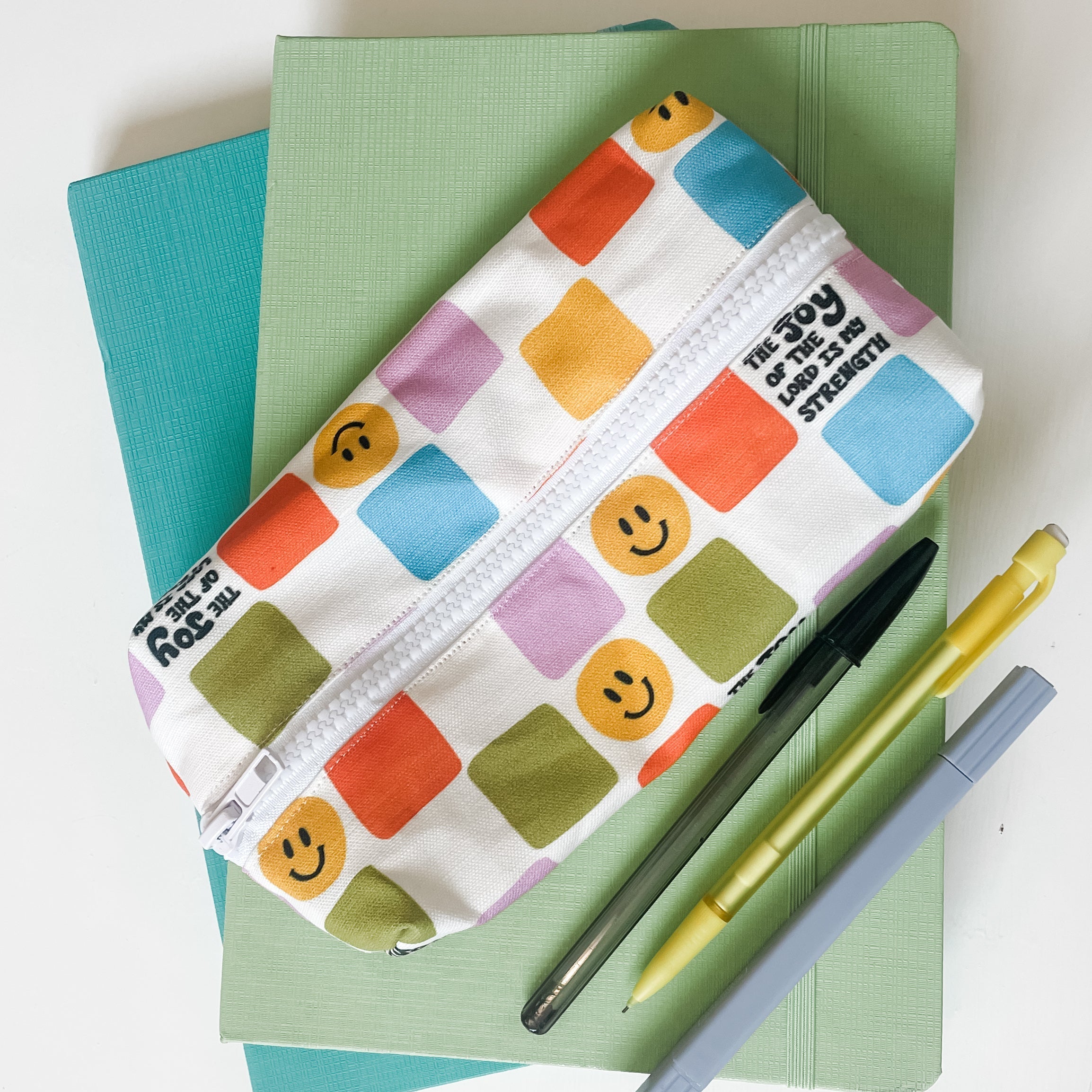 DIY Zippered Pouch Tutorial | Faith-Inspired Sewing with Catholic Fabric