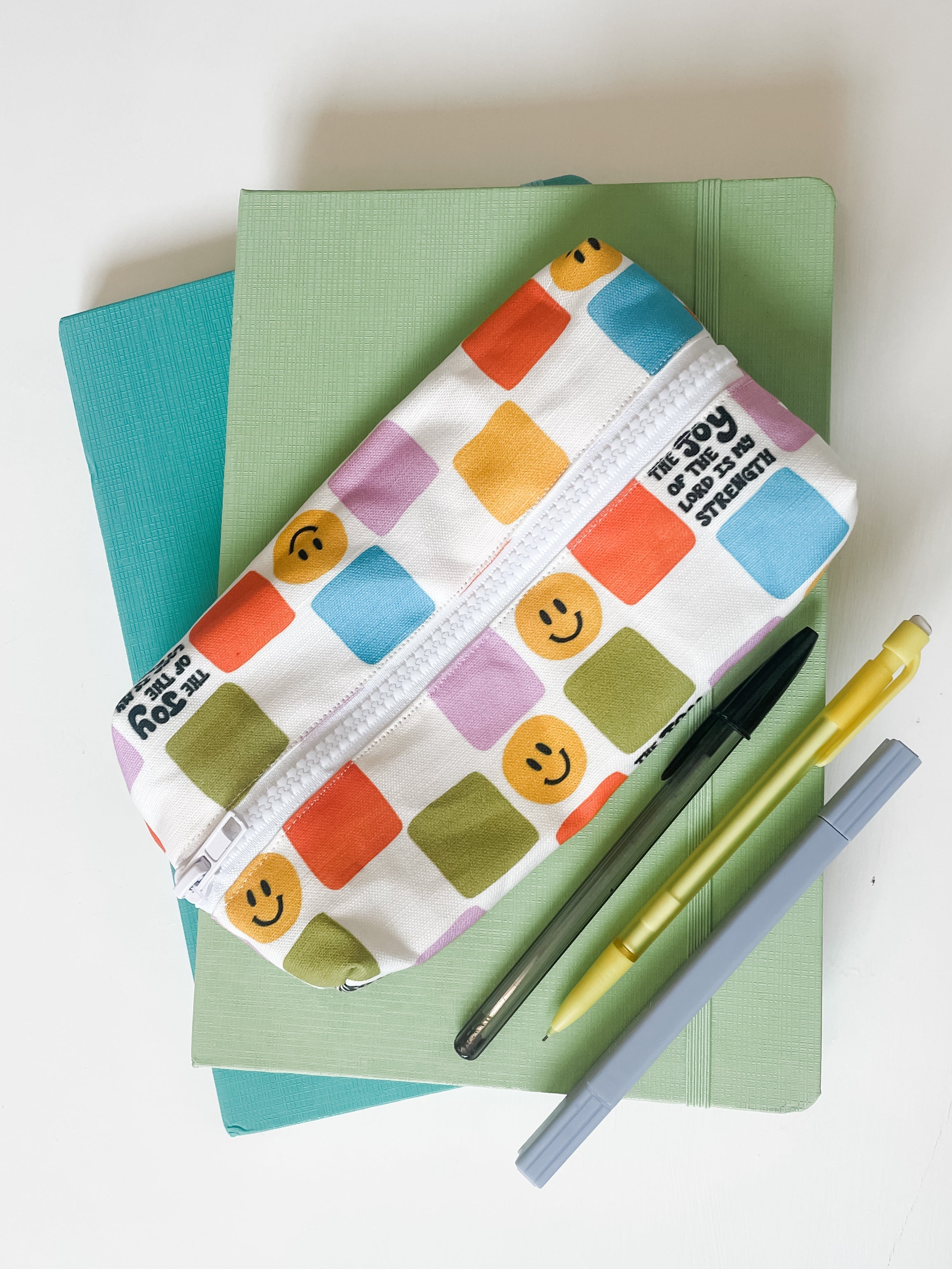 DIY Zippered Pouch Tutorial | Faith-Inspired Sewing with Catholic Fabric