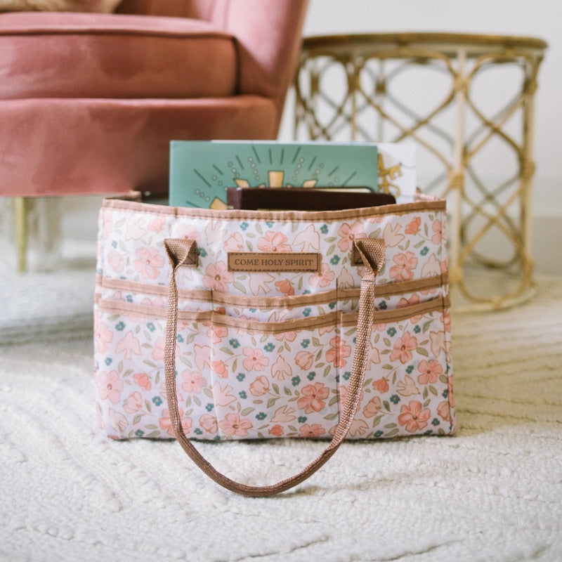bag full of gift ideas for Christians