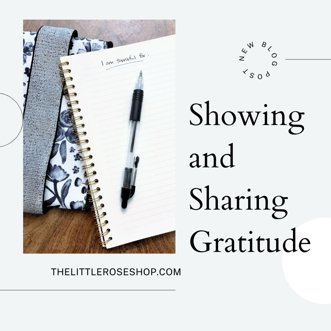Showing and Sharing Gratitude