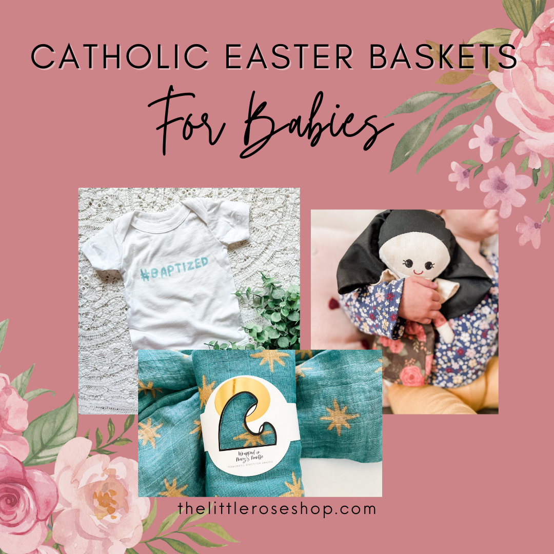 Catholic Easter Basket for Babies
