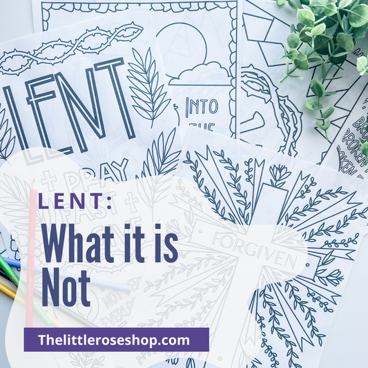 Lent: What it is not
