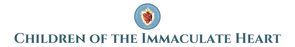 children of the immaculate heart donation from The Little Rose Shop