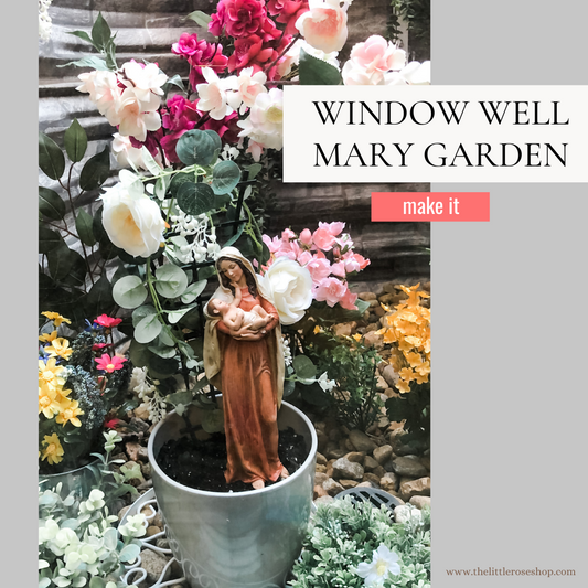 Make a Mary Garden Window Well