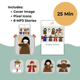 Cover, pixel icons, 8 MP3s (19_d96deeb5)