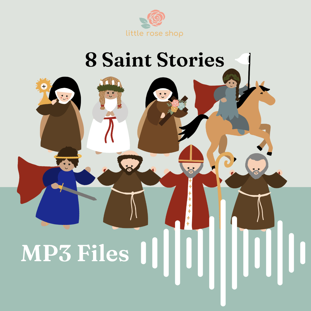 8 Saint Stories MP3 Files