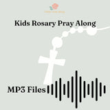 Kids Rosary Pray-Along MP3 Audio Bundle - Create your own Yoto and Tonie