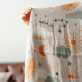 Guardian Angel Luxury Double Sided Muslin Catholic Blanket