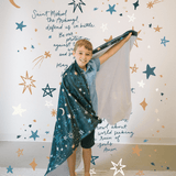 St. Michael Stars Minky Blanket