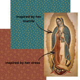 Our Lady of Guadalupe Luxury Double Sided Muslin Catholic Blanket