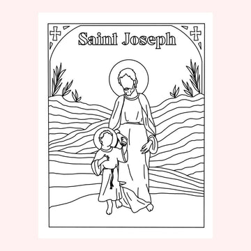 Catholic Coloring Pages: Fun and Free Activities for Kids – The Little ...