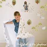 The Lord is My Shepherd Minky Blanket