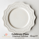 Christian Celebration Plate with Psalm 118:24