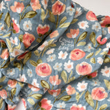 Consider the Lilies - Catholic Baby Muslin Blanket Swaddle