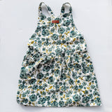 Floral apron for Blue Apron recipe