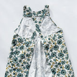 Blue Apron floral apron