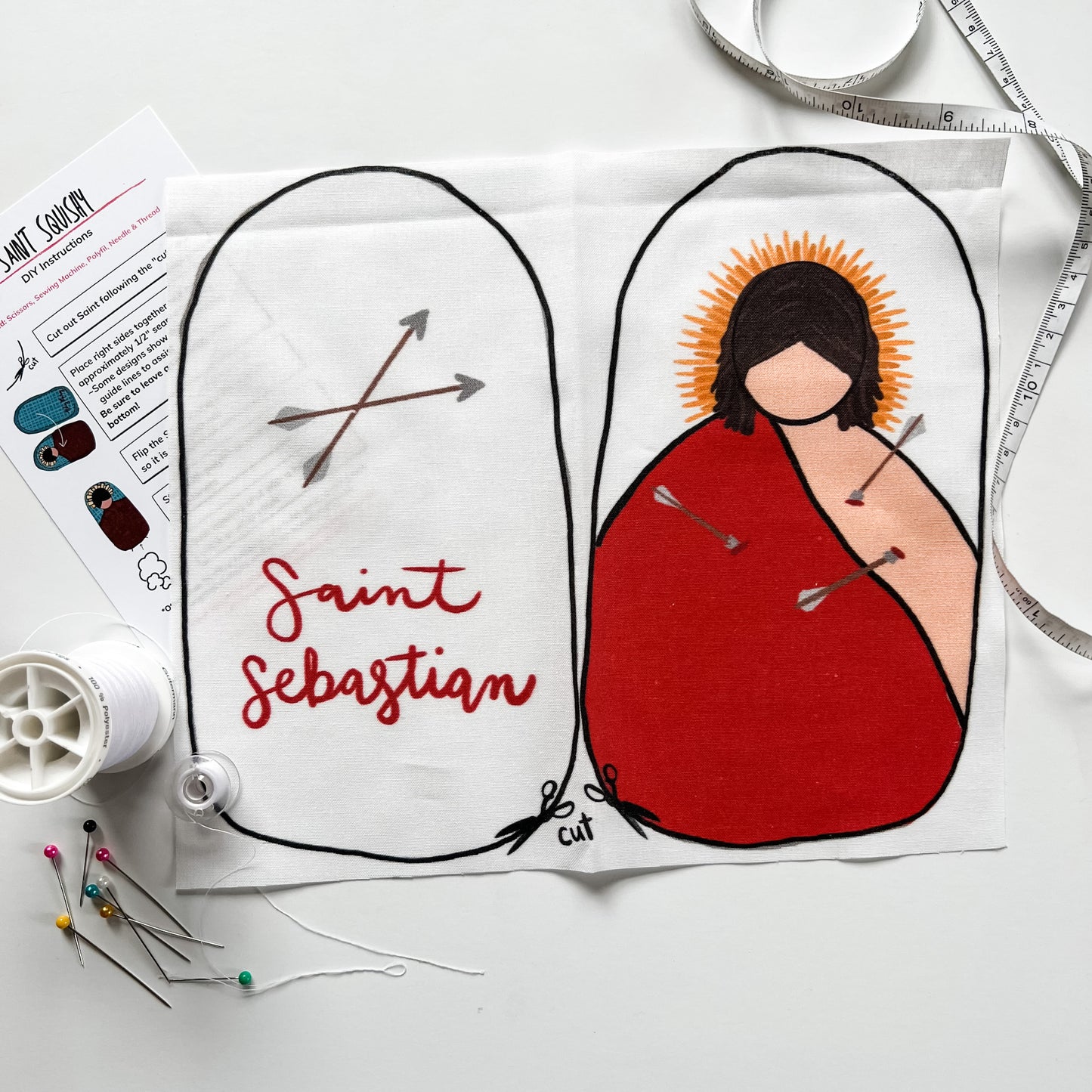 DIY Saint Squishy