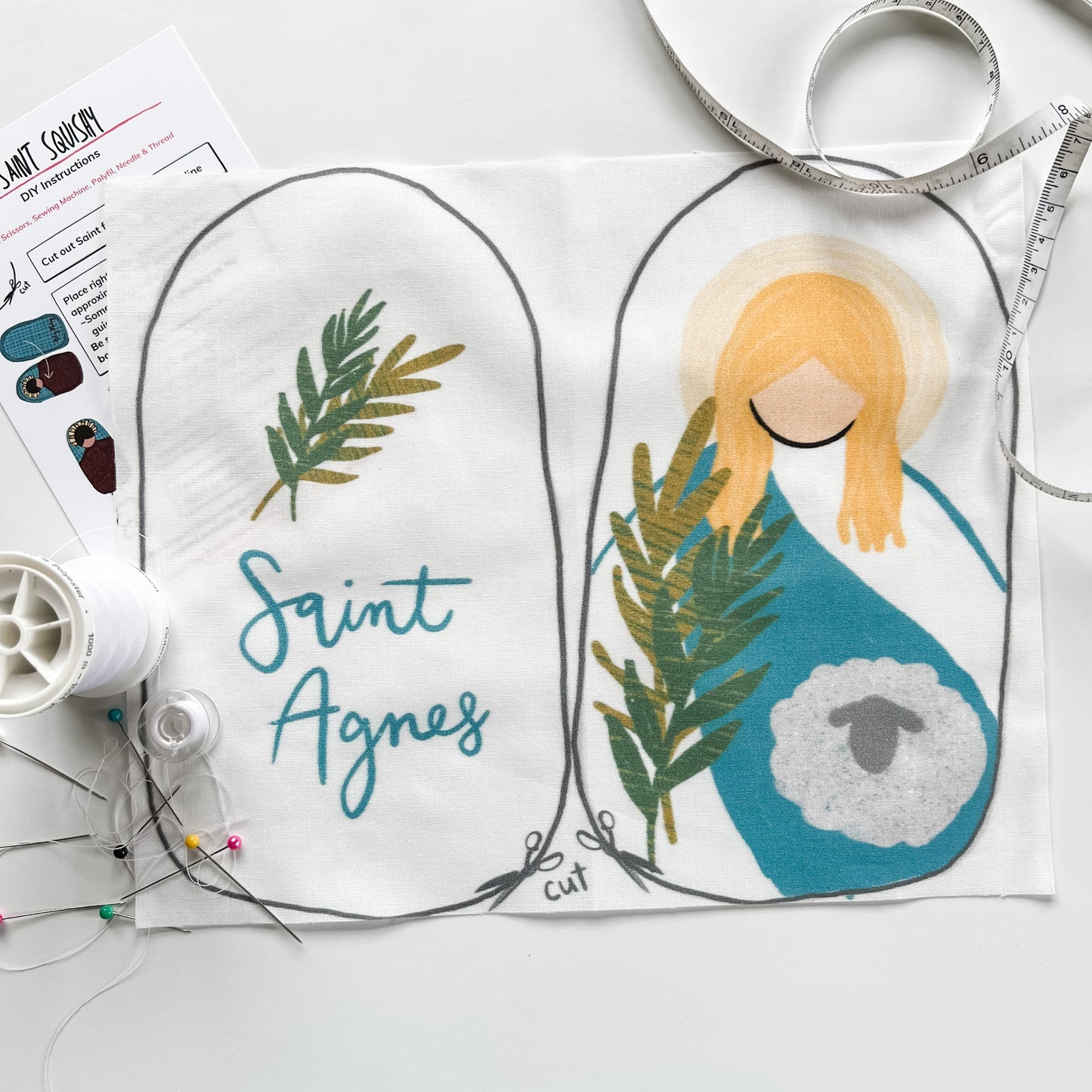 DIY Saint Squishy