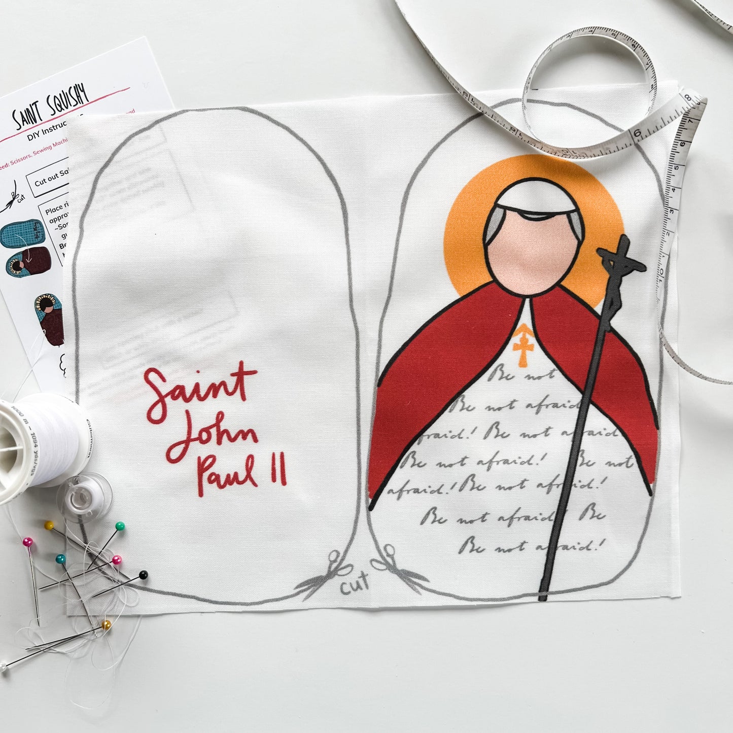 DIY Saint Squishy