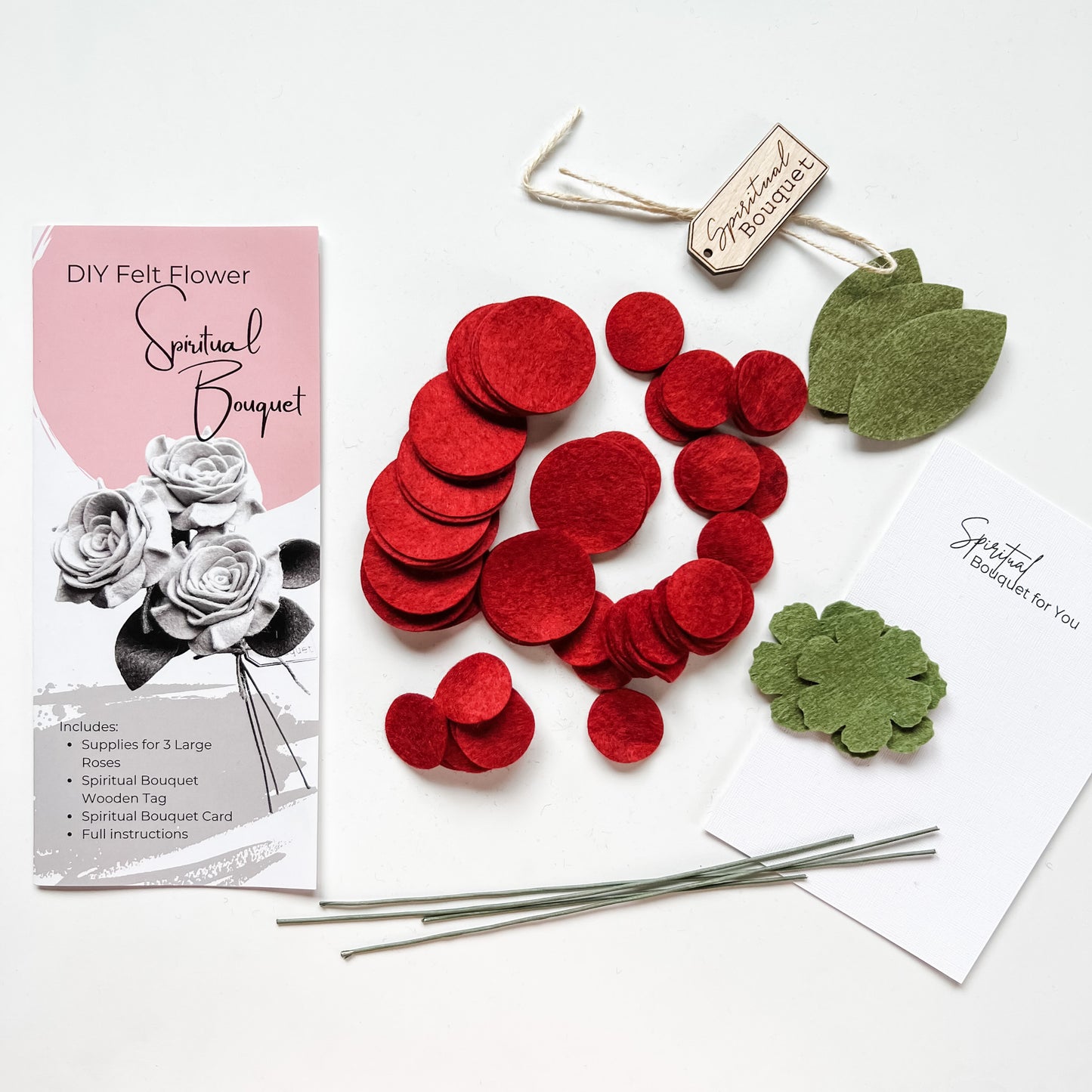 DIY Felt Flower Spiritual Bouquet Kit