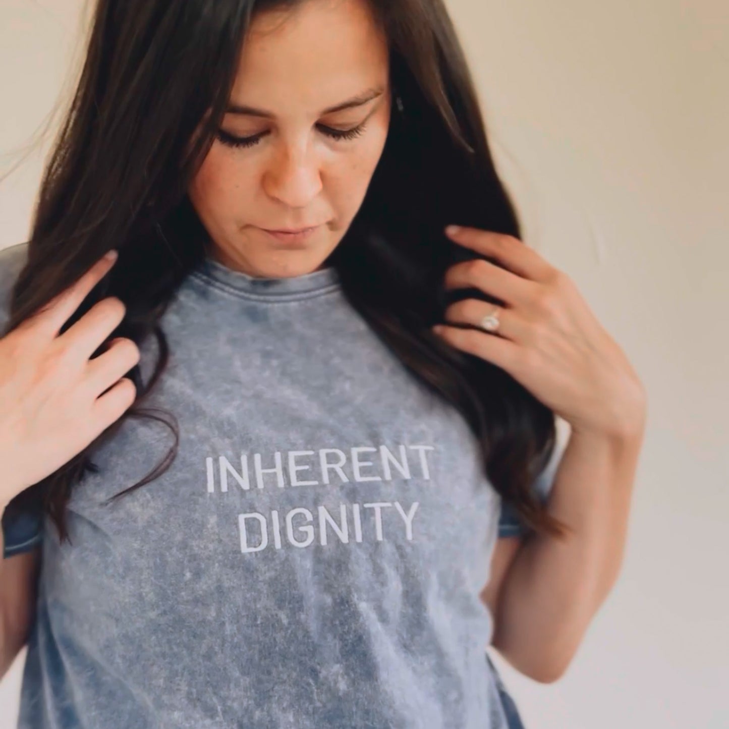 Inherent Dignity Denim Short-Sleeve Unisex T-Shirt