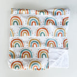 Rainbow Promise Keeper Minky Blanket