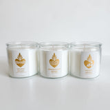 Holy Family Hearts Prayer Candle Set