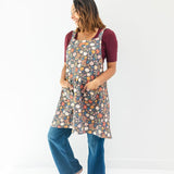 Black Floral Catholic Christian Bible Scripture Apron