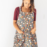 Black Floral Catholic Christian Bible Scripture Apron