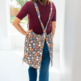Black Floral Catholic Christian Bible Scripture Apron