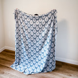 Miraculous Medal Bows Catholic Minky Blanket