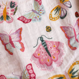 Ecclesiastes 3:11 Butterfly Catholic Baby Muslin Blanket Swaddle