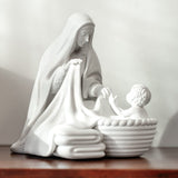 Hidden Moments Collection: Laundry with Jesus Catholic Mary Statue