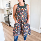 Black Floral Catholic Christian Bible Scripture Apron